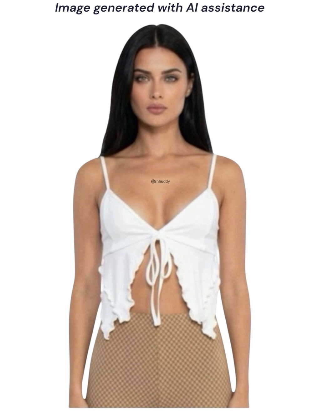 Tiger Mist S white rhiannon top